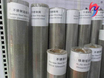China paño de alambre tejido rollo de la malla del tamiz del acero inoxidable 304 316L 400 300 200 100 micrones proveedor