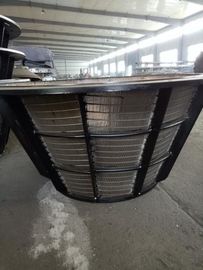 China Cesta de alambre centrífuga de la cuña del tamiz del acero inoxidable para la industria de la mina/del agregado proveedor