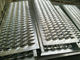 Resistencia a la corrosión perforada seguridad plateada de metal anti de alta resistencia del apretón del metal de la resbalón proveedor