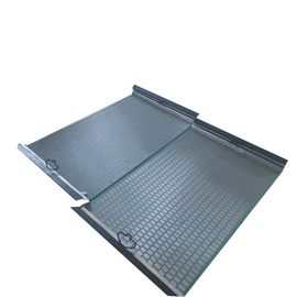 Campo petrolífero Brandt Hook Strip Flat Shale Shaker Screen Three Layers