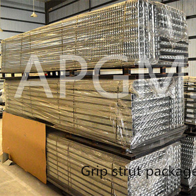 Material G90 y puntal anti de aluminio Diamond Plank de la placa de metal/del apretón de la resbalón